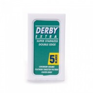 DERBY - Lame per rasoio di sicurezza - confezione da 5 lamette