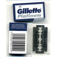 GILLETTE PLATINUM - Lame per rasoio di sicurezza - confezione da 5 lamette