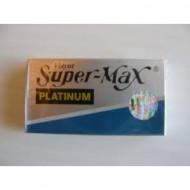 Super-MAX Platinum - Lame per rasoio di sicurezza - confezione da 5 lamette