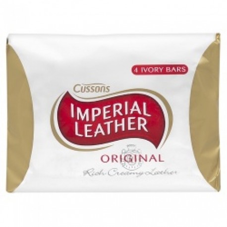 IMPERIAL LEATHER - Original Soap - 4x100 gr