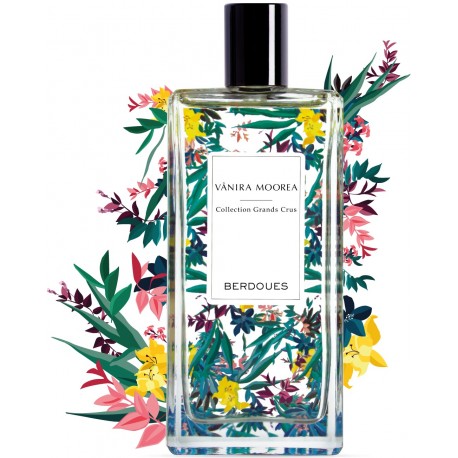BERDOUES - Vanira Moorea Eau de Parfum "Collezione  Grands Crus" -  natural spray 100 ml