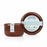 MONDIAL - Crema da barba in vasetto di legno - Zagara - 140 ml