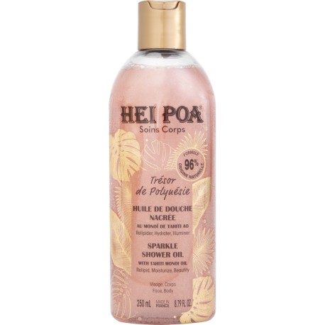 Hei Poa - Huile de Douche Nacree Tresor De Polynesie 250 mL