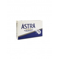 ASTRA Blu Superior Platinum - Lame per rasoio di sicurezza e a mano libera - confezione da 5 lamette