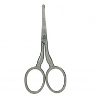 Alpen - Forbici peli naso, filo microdentato poll. 3½ curve