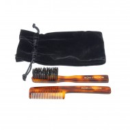 KOH-I-NOOR- Set Barba E Baffi Composto Da Spazzolino E Pettine