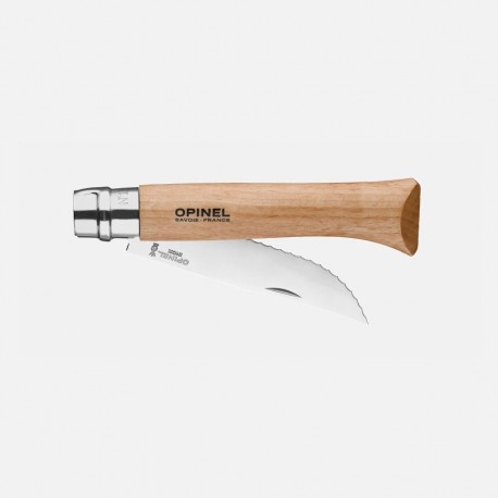 OPINEL - Coltello Da Cucina Tascabile Lama Seghettata N°12
