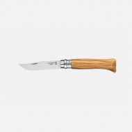 OPINEL - Coltello Tascabile N°8 Ulivo - Lama In Acciaio