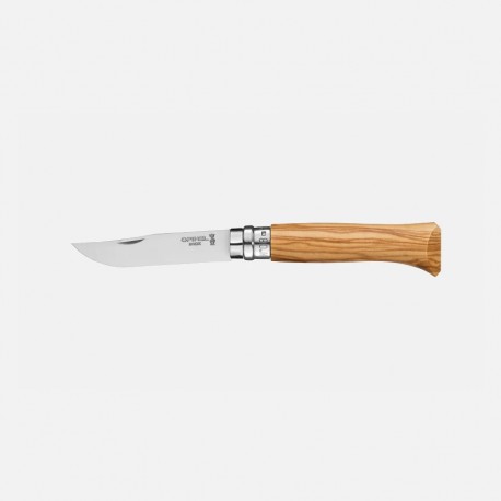 OPINEL - Coltello Tascabile N°8 Ulivo - Lama In Acciaio