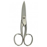 Alpen - Forbici per unghie, lama curva, filo microdentato, poll. 4½"