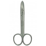 Alpen - Forbici per unghie piedi, lama curva, filo microdentato, poll. 4″