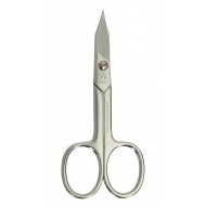 Alpen - Forbici per unghie, doppio uso, lama curva,  poll. 4"