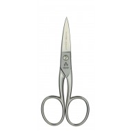 Alpen - Forbici per unghie, modello pesante, lama curva, filo microdentato, poll. 4″