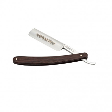 TIMOR  by Giesen und Forsthoff - Rasoio a mano libera in acciaio al carbonio 6/8" manico in legno palissandro