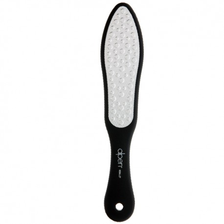 Alpen -   Podoraspa, raspa per piedi inox microforata a laser, impugnatura soft touch lavabile, cm. 27