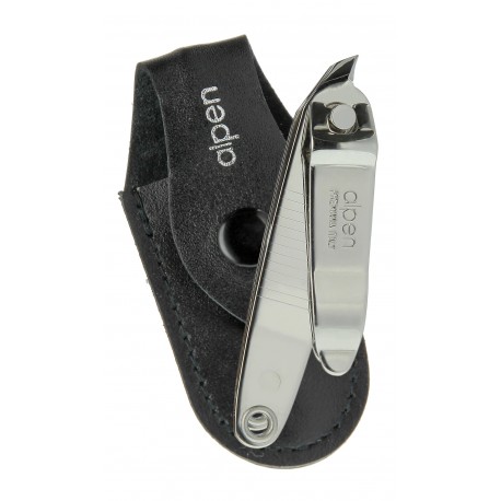 Alpen - Taglia pellicine/cuticole, cm. 6 con custodia in pelle