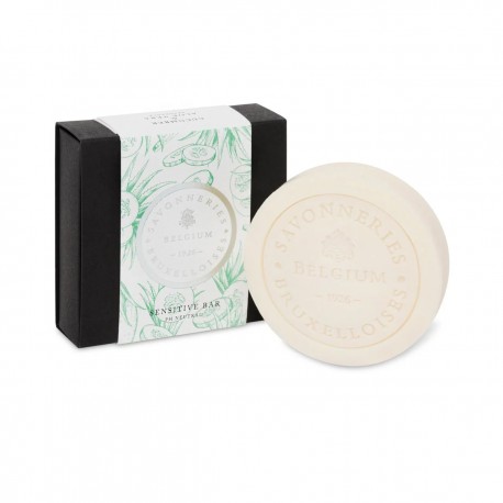 Savonneries Bruxelloises - Sensitive Bar Ph neutro Cucumber and Aloe Vera - 85g