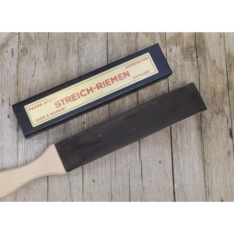 Herold Solingen - Coramella in Cuoio + Pasta Nera Due Grane