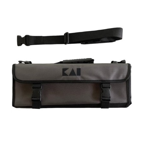 KAI - Borsa Porta Coltelli vuota  per 5 pezzi 45 x 16 x 7 cm 