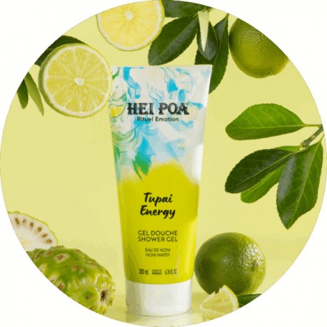 Hei Poa - Gel Douche Tupai Energy - 200mL